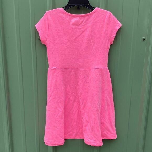 LITTLE GIRLS COTTON Tropical Print & Pink Pullover Dress 3-Piece Bundle Size 6X - Picture 4 of 9